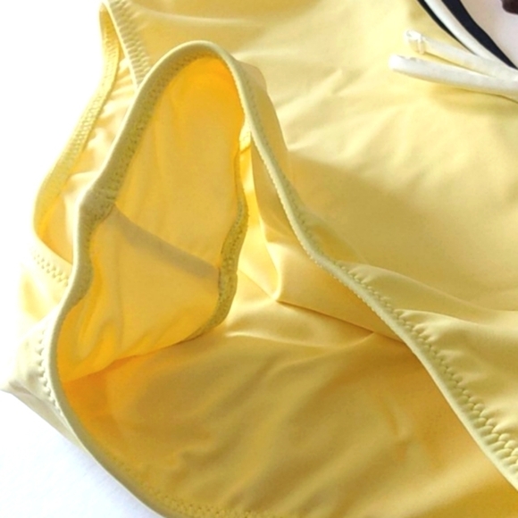 SOLID & STRIPED REVOLVE Yellow High Waist Bikini Bottoms  SIZE MEDIUM NWOT - Picture 5 of 9